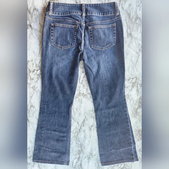 LONDONJEAN Dark Blue Stretch Bootcut Jeans - Picture 6 of 11